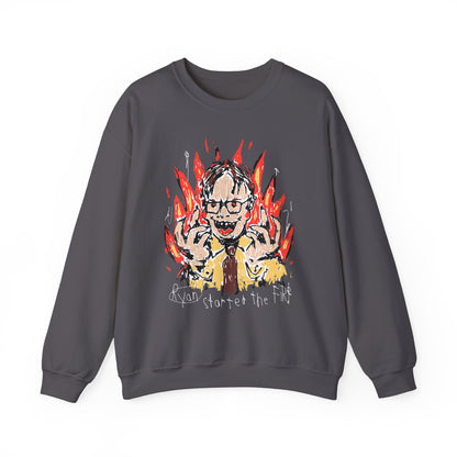 Ryan Started the Fire Crewneck Sweatshirt