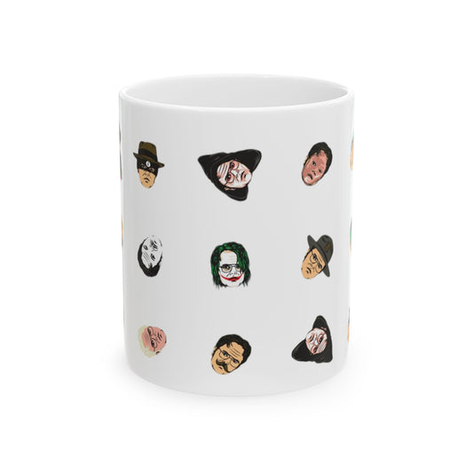 Faces Ceramic Mug, (11oz, 15oz)