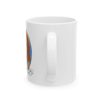 Identity Theft Ceramic Mug, (11oz)